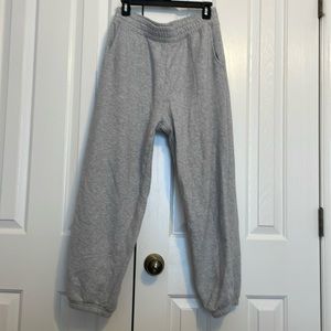 Heather grey Jogger sweatpants